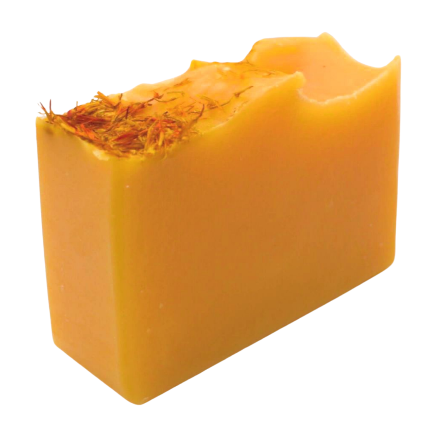 Natural Lavender & Orange Soap crafted with plant-based oils and butters.