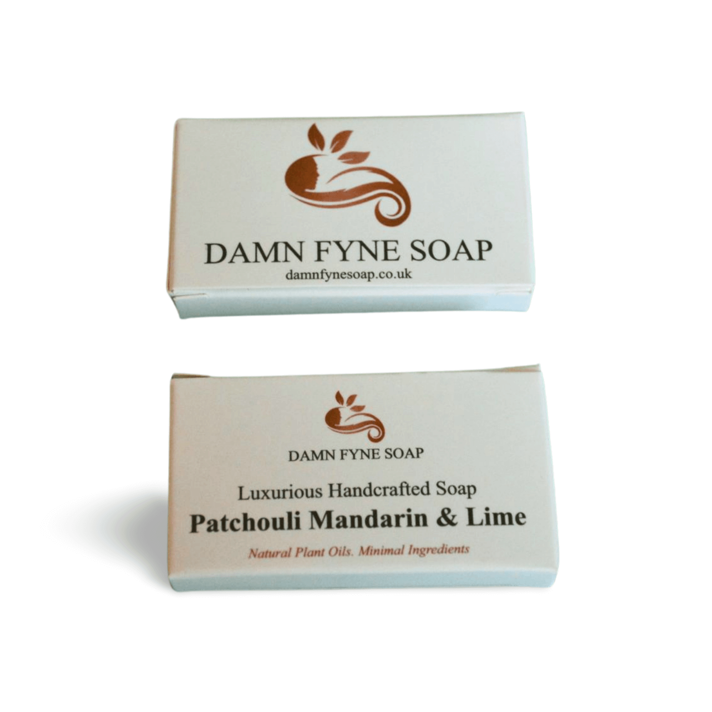 Guest soap handcrafted in Argyll, Scotland – eco-friendly, plant-based, infused with Patchouli, Mandarin, and Lime essential oils.
