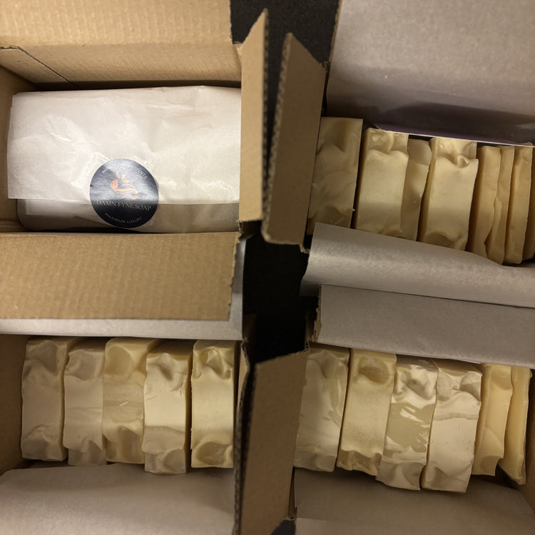 Bargain box of handmade soap