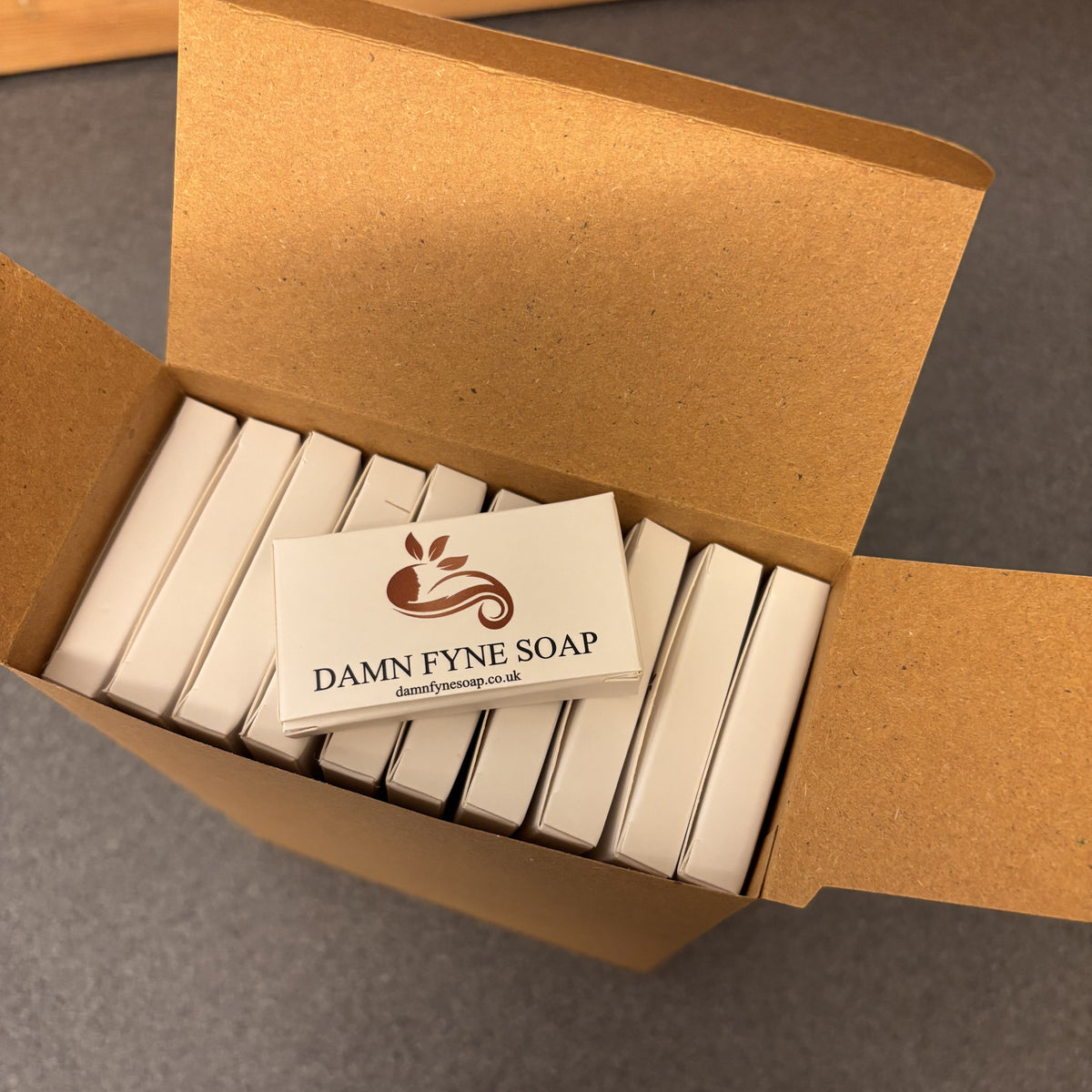 Image showing a full carton of 50 guest soaps