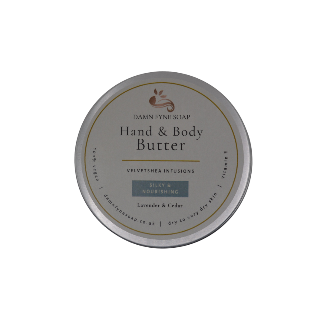 whipped cedar body butter